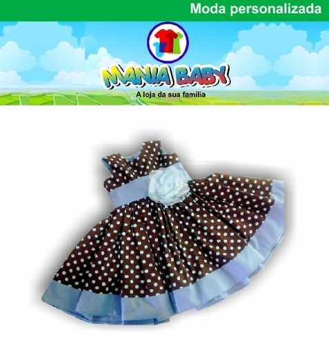 Vestido Infantil Estampado